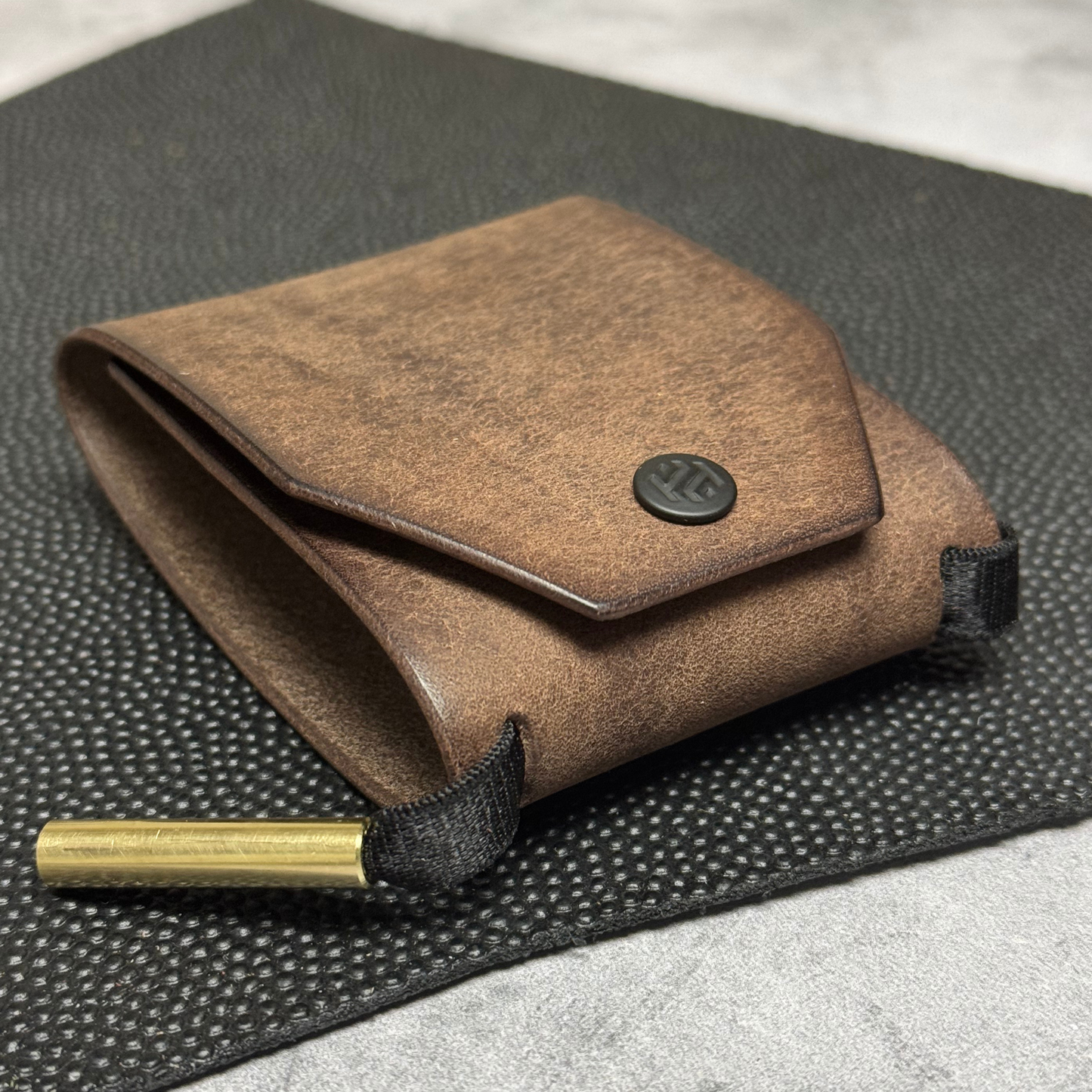 The Cash Wrap (with brass magnetic clasp)