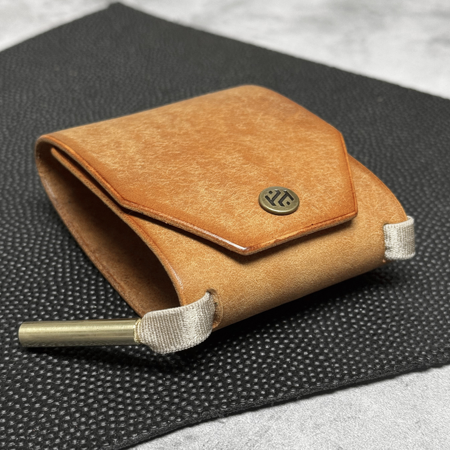 The Cash Wrap (with brass magnetic clasp)